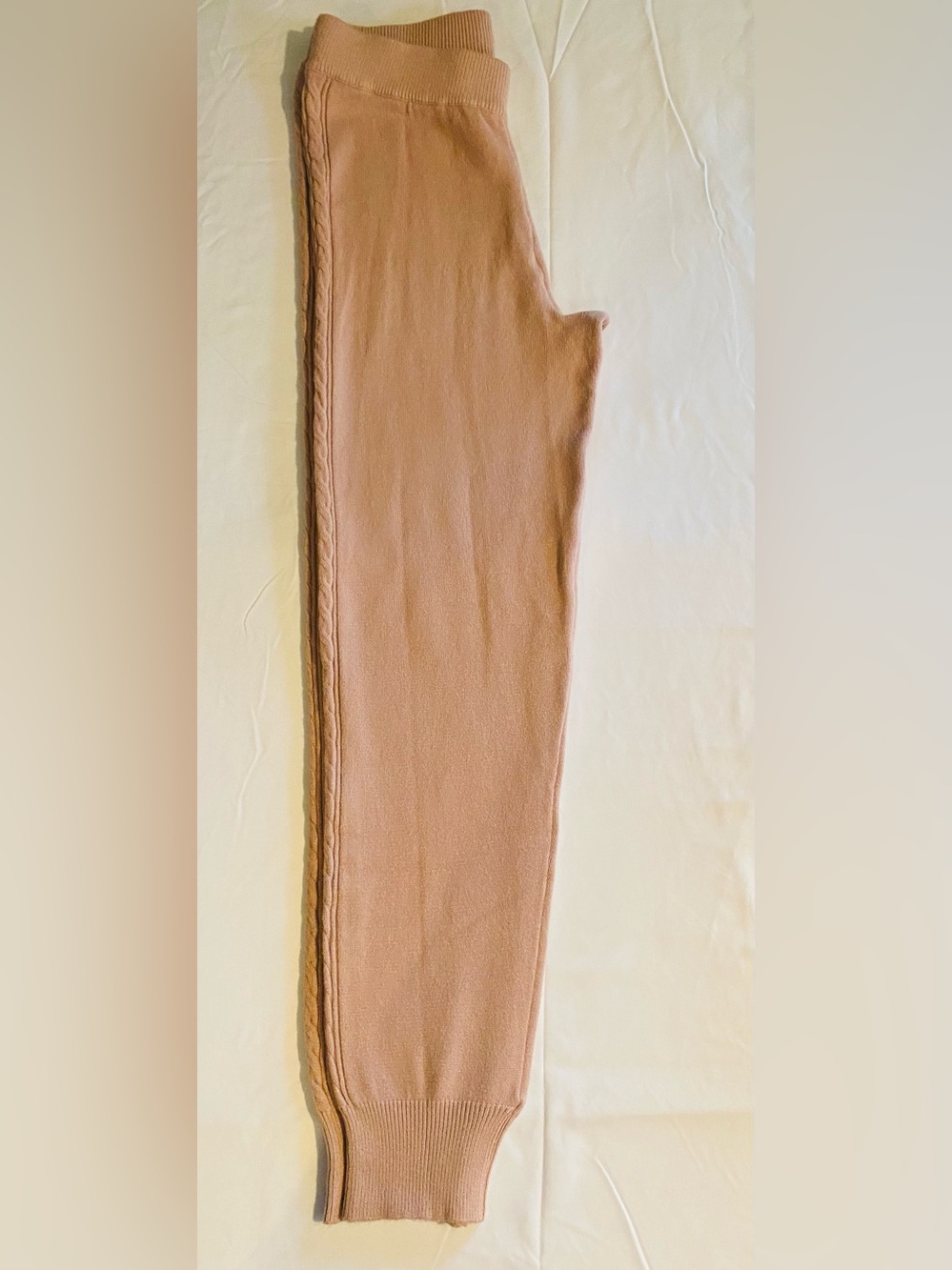 Ontwelfth Stylish Light Pink Cable Knit Sweater NWOT - Picture 10 of 13